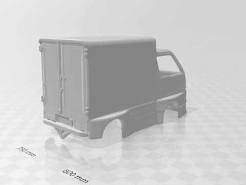 Honda Acty 3D Print Model