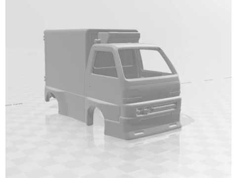 Honda Acty 3D Print Model