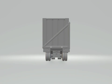 Trailer sugarcane trucks 3D Print Model