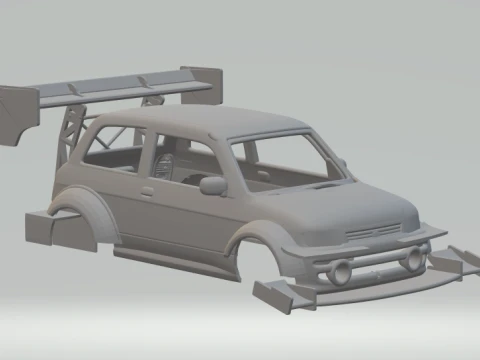 Daihatsu mira Modelo de impresión 3D
