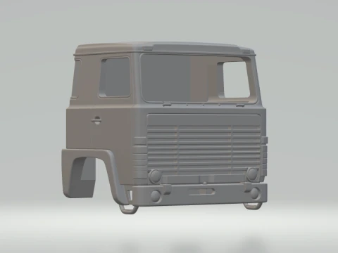 Cabina Scania Modelo de impresión 3D