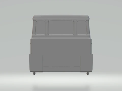 Scania cabin 3D Print Model