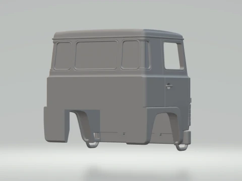 Scania cabin 3D Print Model