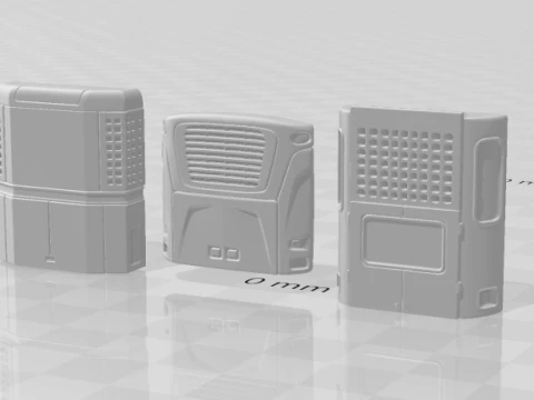 Treyler Soğutma Ünitesi 3D Baskı Modeli