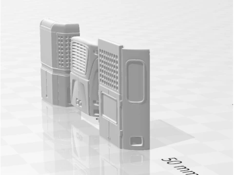 Trailer Refrigeration Unit 3D Print Model