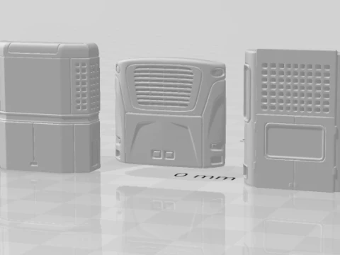 Trailer Refrigeration Unit 3D Print Model