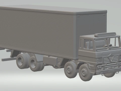 Foden 8x4 kit box 3D Print Model
