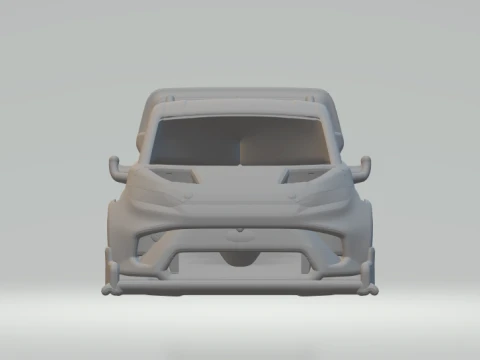 Transit supervan 3D Print Model
