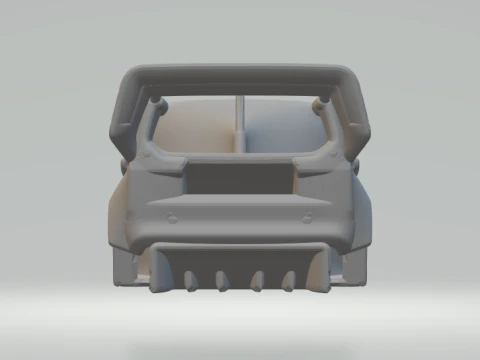 Transit supervan 3D Print Model