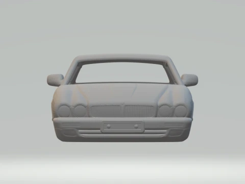 Jaguar xj6 3D Print Model