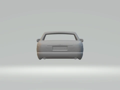 Jaguar xj6 3D Print Model