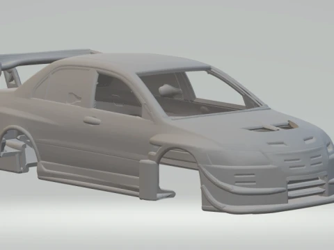 Mitsubishi lancer 3D Print Model