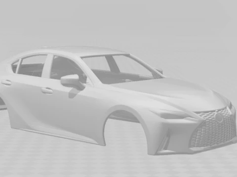 Lexus IS 3D Print Model