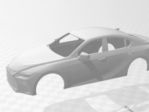 Lexus IS 3D Print Model