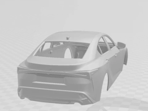 Lexus IS 3D Print Model