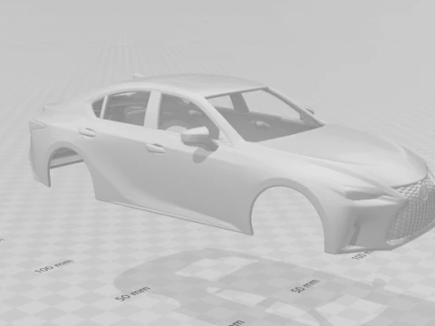 Lexus IS 3D Print Model