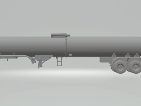 Trailer tank usa 3D Print Model