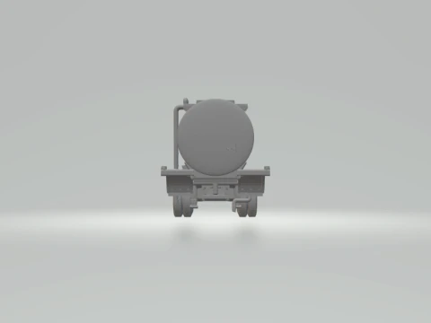 Trailer tank usa 3D Print Model