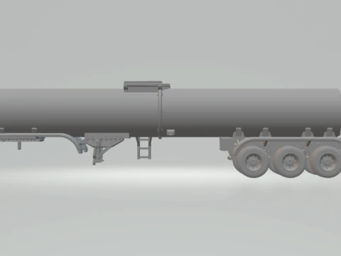 Trailer tank usa 3D Print Model