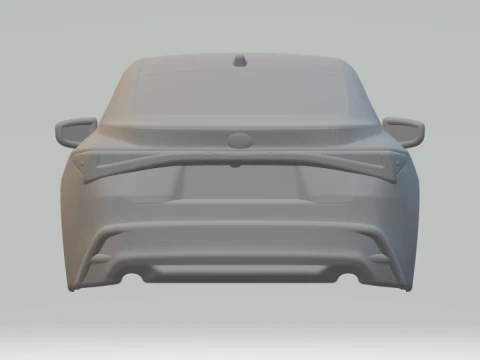 Lexus IS closed 3D Print Model