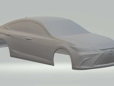 Lexus es closed 3D Print Model