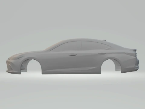Lexus es closed 3D Print Model