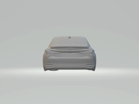Lexus es closed 3D Print Model