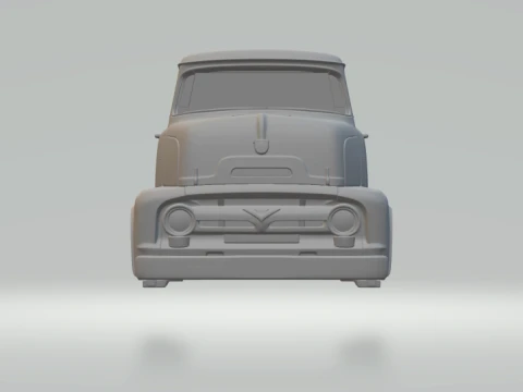 C600 cab over 3D Print Model