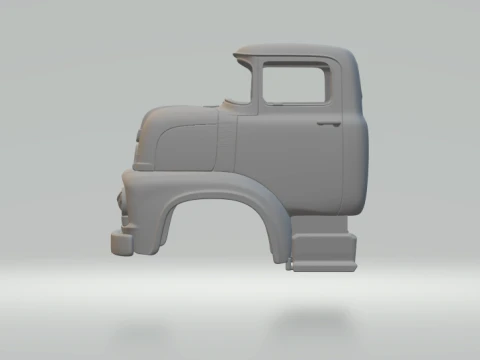 C600 cab over 3D Print Model