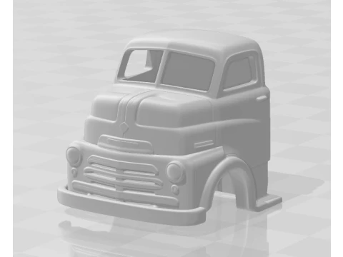 Dodge cabin 3D Print Model