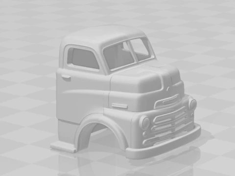 Dodge cabin 3D Print Model