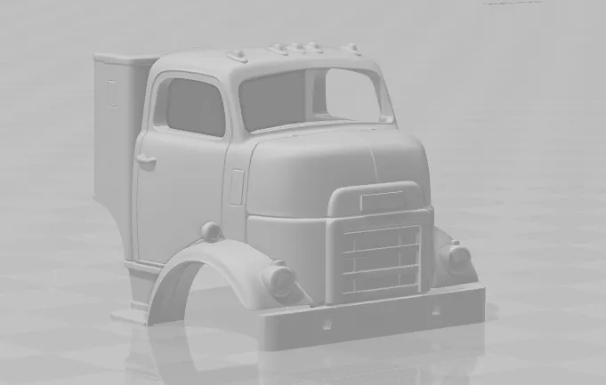 Gmc cabin 3D Print Model .c4d .max .obj .3ds .fbx .stl .blend 