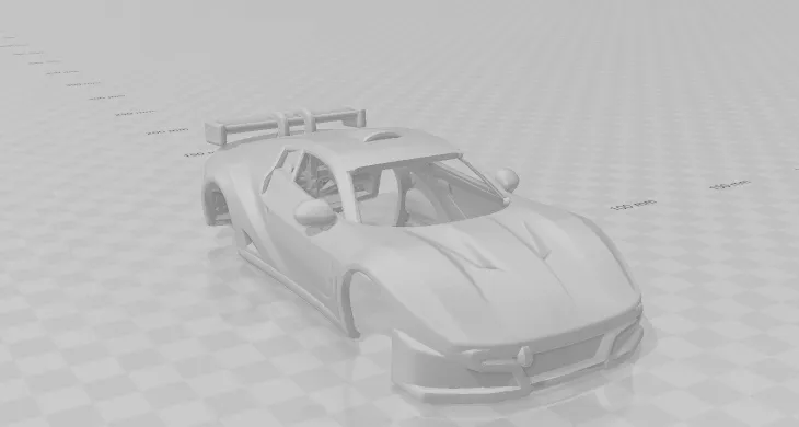 Ligier 3D Print Model .c4d .max .obj .3ds .fbx .stl .blend 