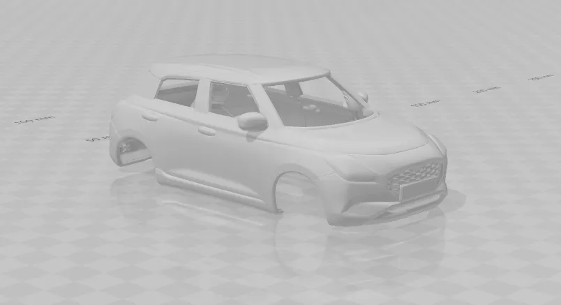 Suzuki swift 3D Print Model .c4d .max .obj .3ds .fbx .stl .blend
