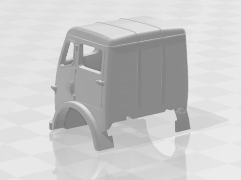 Foden cabin 3D Print Model