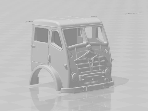 Foden cabin 3D Print Model