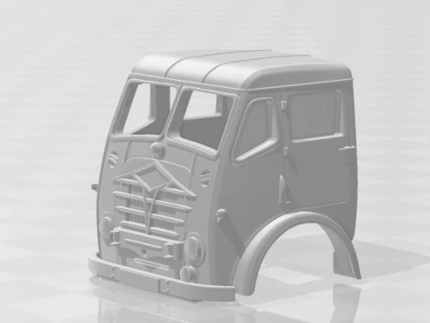 Foden cabin 3D Print Model