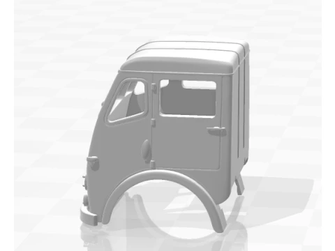 Foden cabin 3D Print Model