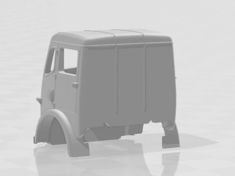Foden cabin 3D Print Model