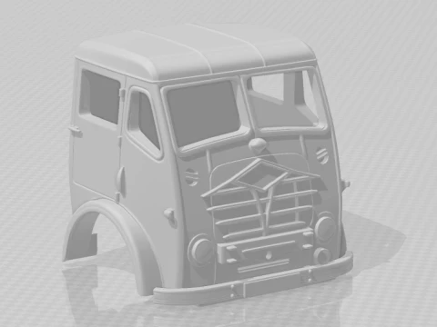 Foden cabin 3D Print Model