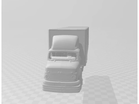 Mercedes 1113 box 3D Print Model