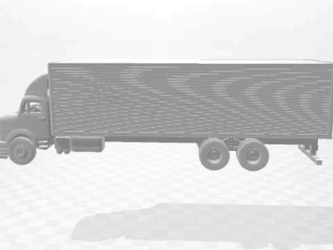 Mercedes 1113 box 3D Print Model