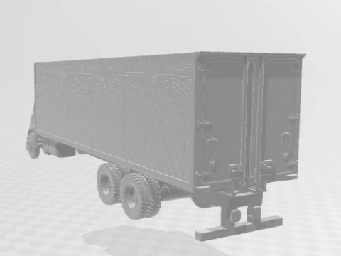 Mercedes 1113 box 3D Print Model