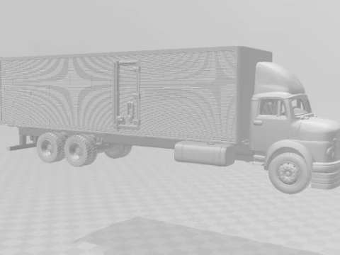 Mercedes 1113 box 3D Print Model