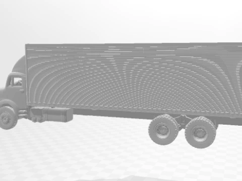 Mercedes 1113 box 3D Print Model