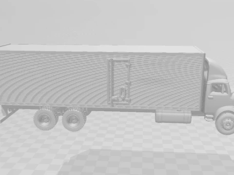 Mercedes 1113 box 3D Print Model