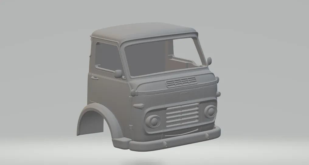 Commer cabin 3D Print Model .c4d .max .obj .3ds .fbx .stl .blend 