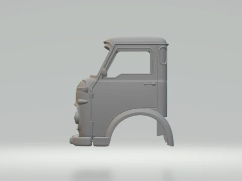 Commer cabin 3D Print Model