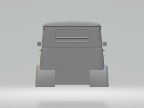 Commer cabin 3D Print Model