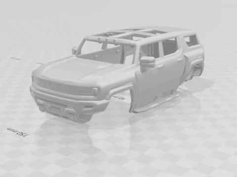 Hummer Gmc Modello di stampa 3D